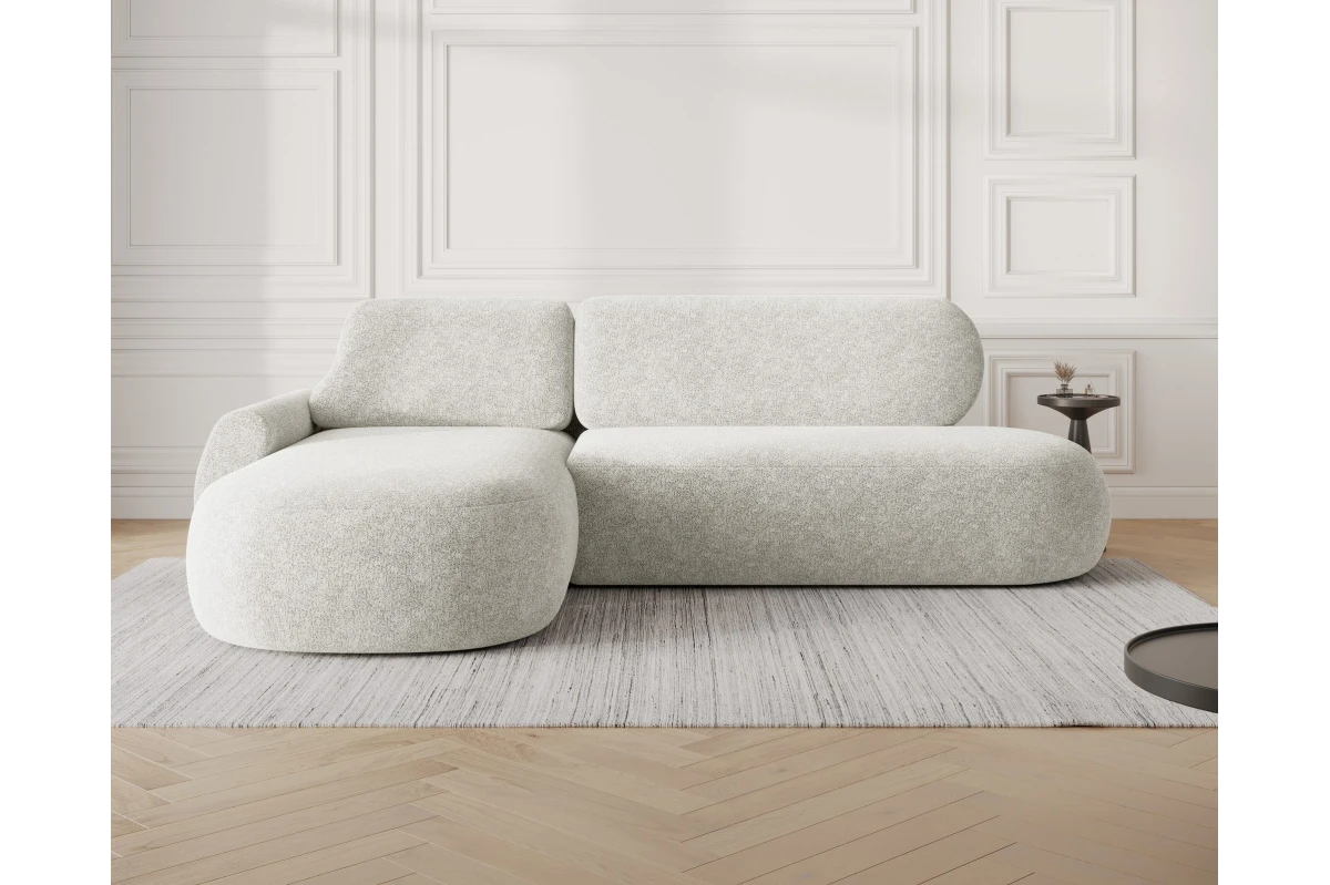Ecksofa Diune - Rundsofa, Ecksofa mit abgerundetem Design