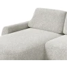 Ecksofa Diune - Rundsofa, Ecksofa mit abgerundetem Design