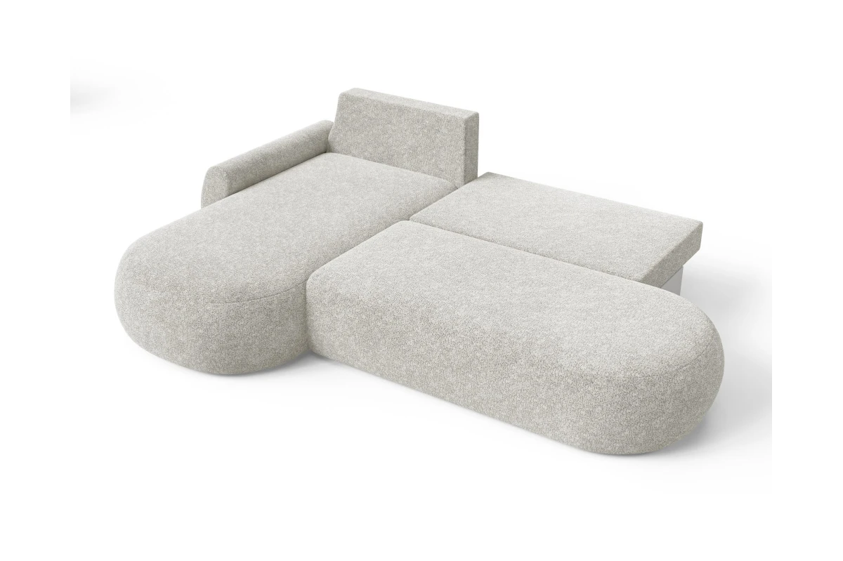 Ecksofa Diune - Rundsofa, Ecksofa mit abgerundetem Design