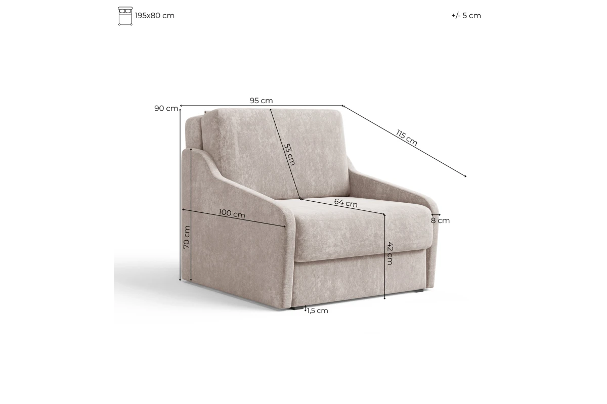 Schlafsessel Fly 80