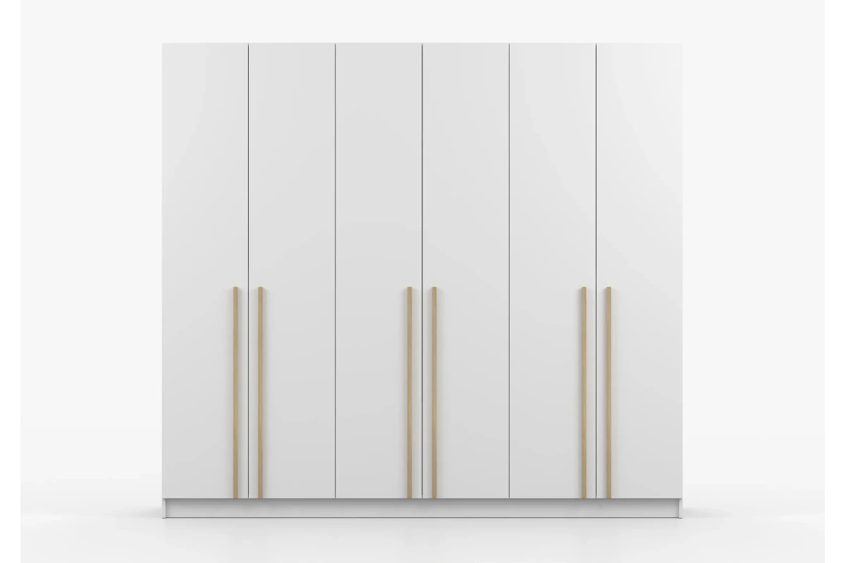 Drehtürenschrank Glamy WOOD 6D