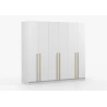 Drehtürenschrank Glamy WOOD 6D