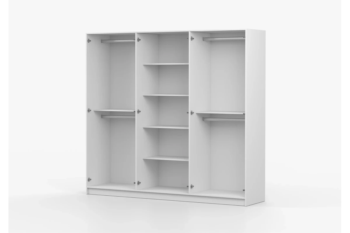 Drehtürenschrank Glamy WOOD 6D