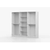 Drehtürenschrank Glamy WOOD 6D
