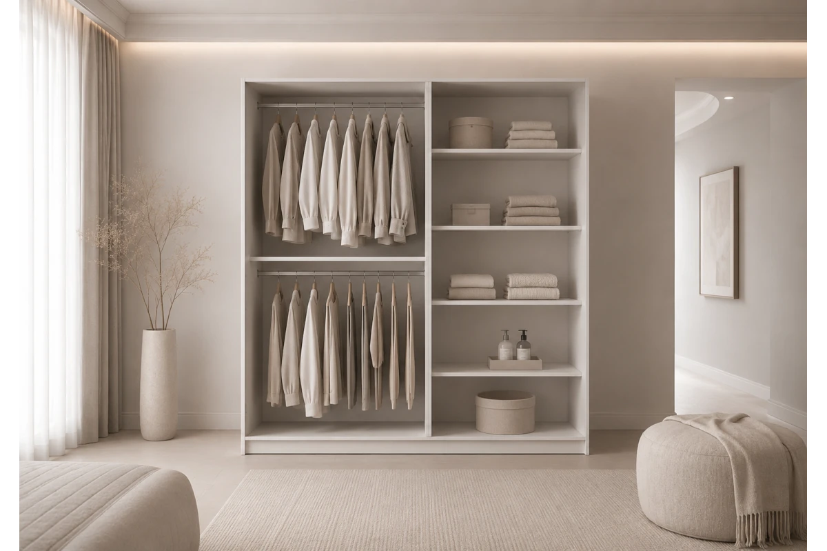 Drehtürenschrank Glamy WOOD 4D