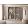 Drehtürenschrank Glamy WOOD 4D