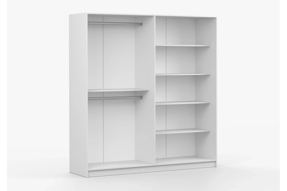 Drehtürenschrank Glamy WOOD 4D