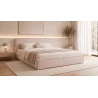 Polsterbett 140x200 - Bett 04 - Flamingo (Poso 52)