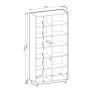 Regal R98 LILIE - Carmel-Eiche