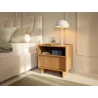 Nachttisch S50 LILIE - 2 Stk - Carmel-Eiche