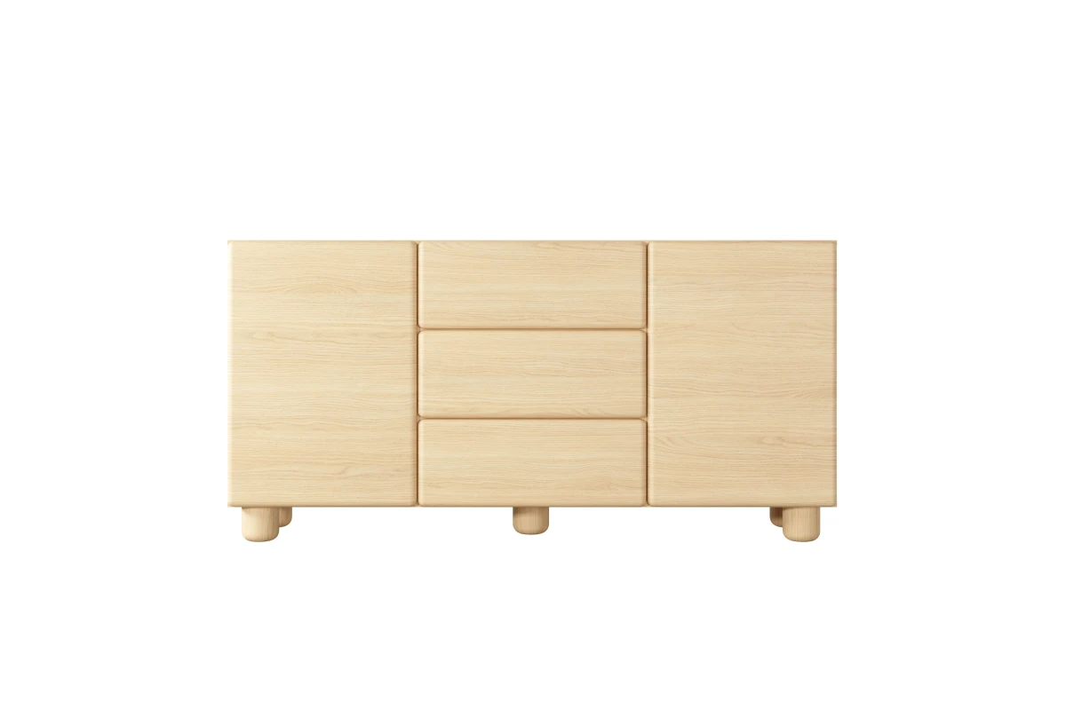 Kommode 160 2 Türen + 3 Schubladen ELDORA - Vicenza - Eiche