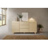 Kommode 160 2 Türen + 3 Schubladen ELDORA - Vicenza - Eiche
