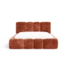 Polsterbett Wolke 26 - Bett 180x200 in Terracotta