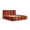 Polsterbett Wolke 26 - Bett 180x200 in Terracotta