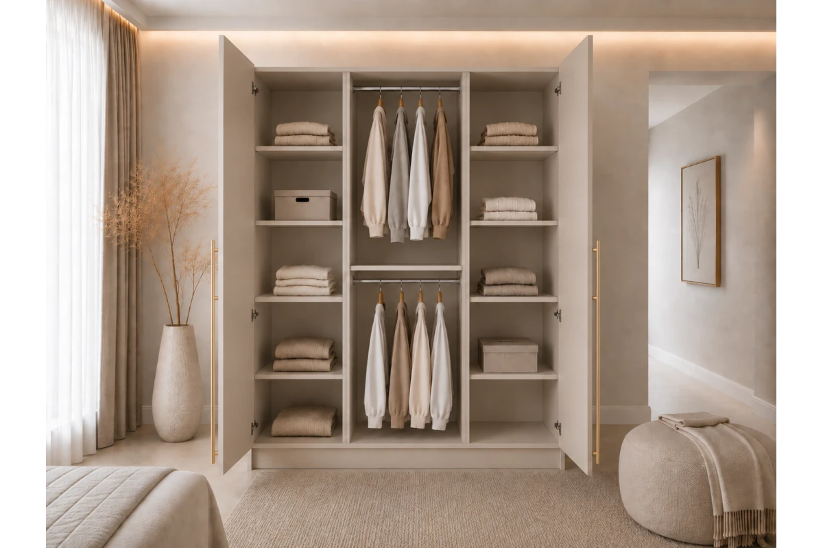 Kleiderschrank Glamy 3D