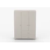 Kleiderschrank 3S2T MERK - Kaschmir