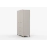 Kleiderschrank 3S2T MERK - Kaschmir