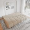 Schlafsofa Fluffy - Beige Sofa aus Bouclé - Wolke