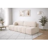 Schlafsofa Fluffy - Beige Sofa aus Bouclé - Wolke