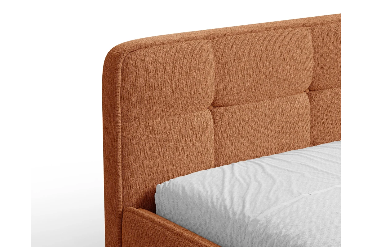 Polsterbett 17 - Terracotta Polsterbett 180x200