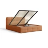 Polsterbett 17 - Terracotta Polsterbett 180x200
