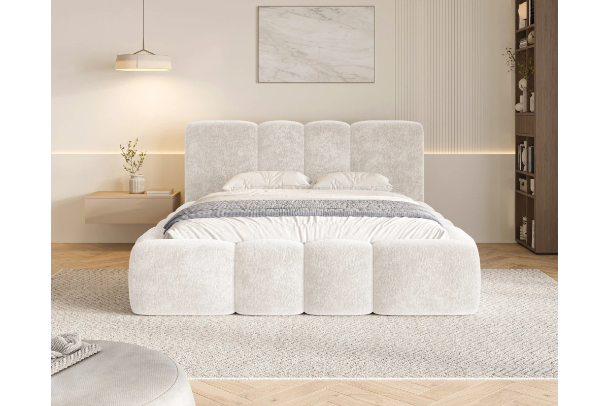 Polsterbett Wolke 26 - Beige Wolkenbett 180x200