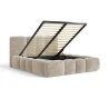 Polsterbett Wolke 26 - Beige Wolkenbett 180x200