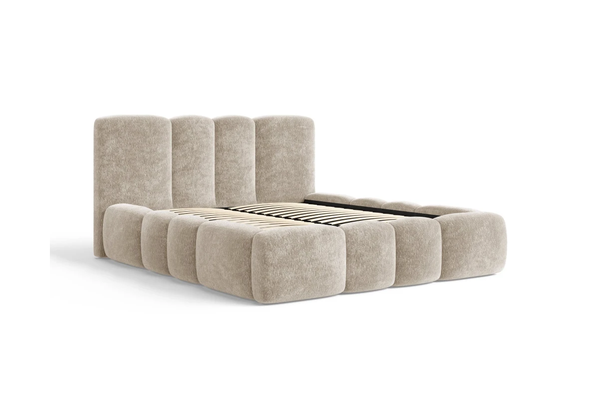 Polsterbett Wolke 26 - Beige Wolkenbett 180x200