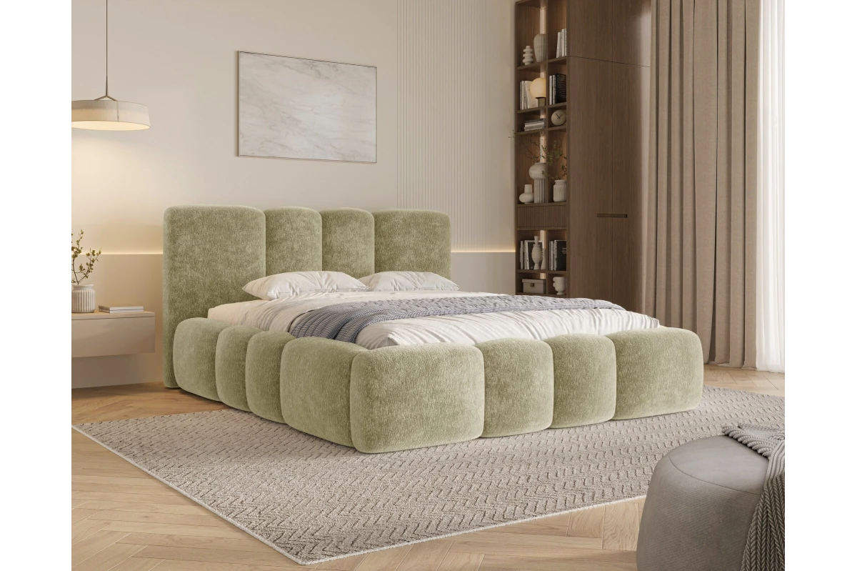 Polsterbett Wolke 26 - Beige Wolkenbett 180x200