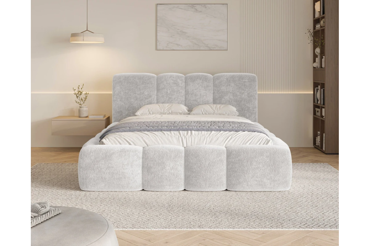 Polsterbett Wolke 26 - Beige Wolkenbett 180x200