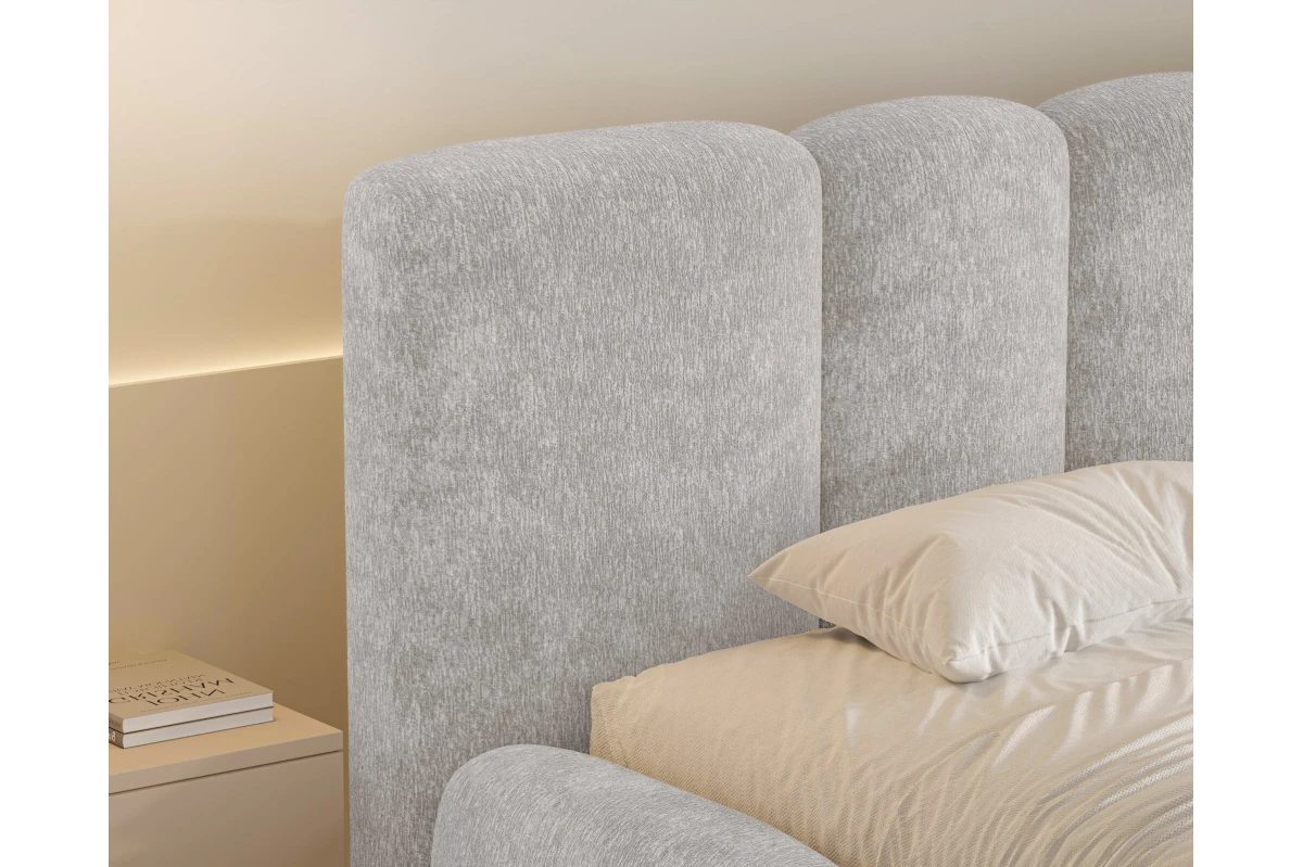 Polsterbett Wolke 26 - Beige Wolkenbett 180x200
