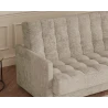 Schlafsofa Tina - Beige Kippsofa