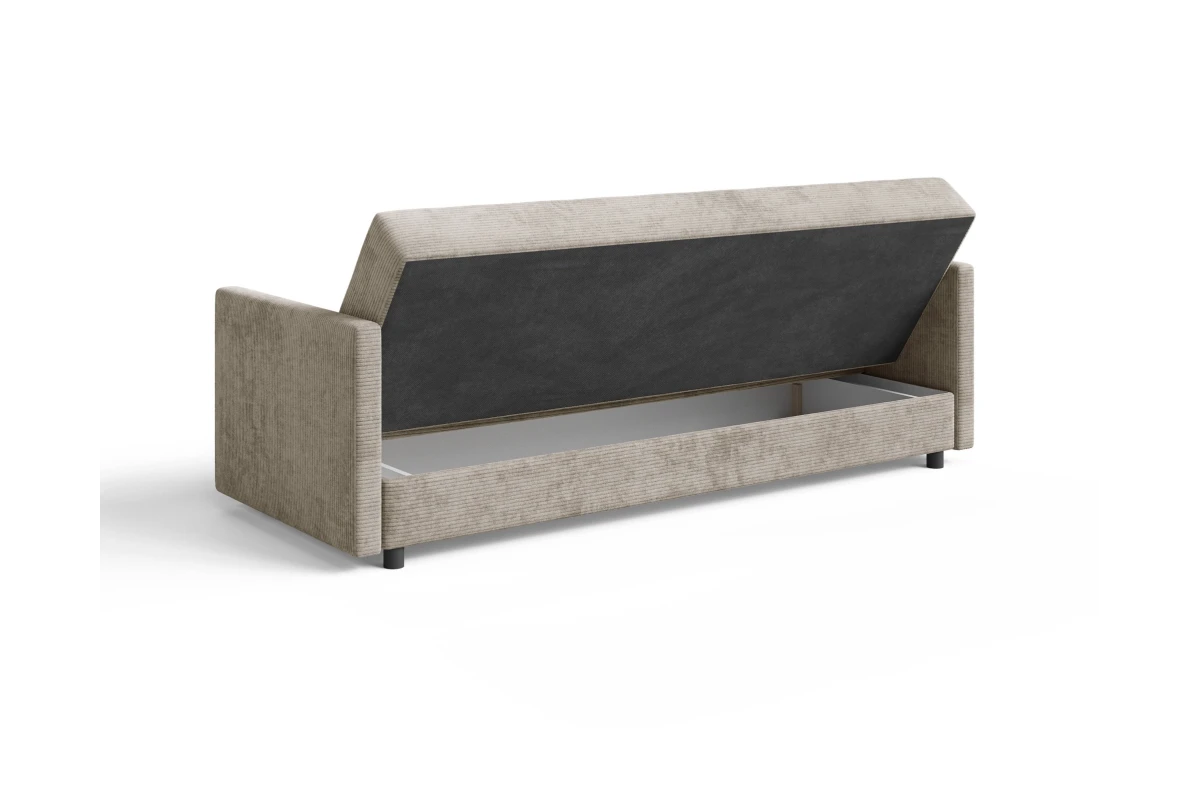 Schlafsofa Tina - Beige Kippsofa