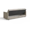 Schlafsofa Tina - Beige Kippsofa