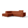 Ecksofa Ostin - Terracotta Ecksofa