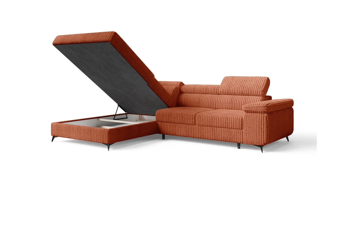 Ecksofa Ostin - Terracotta Ecksofa