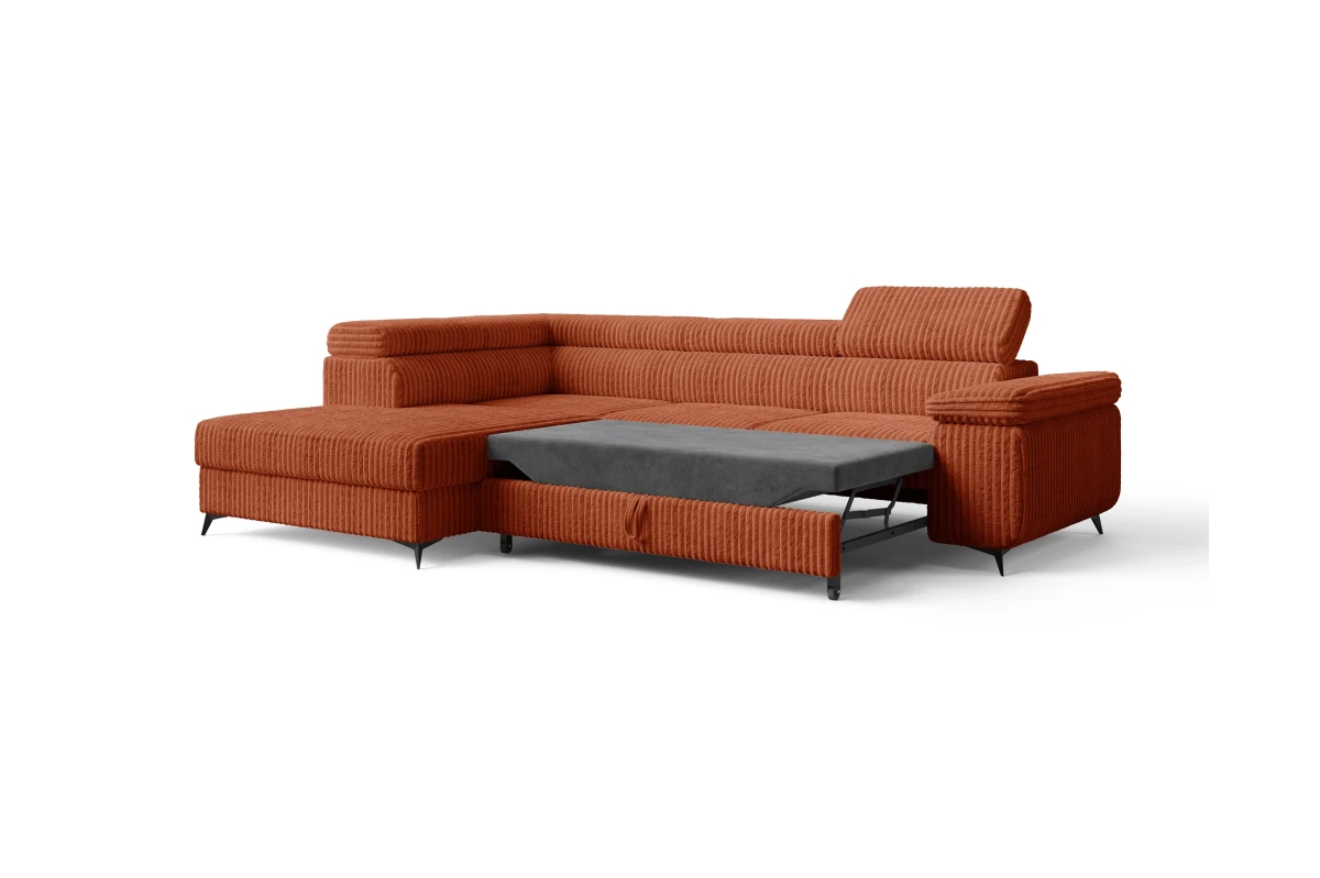 Ecksofa Ostin - Terracotta Ecksofa