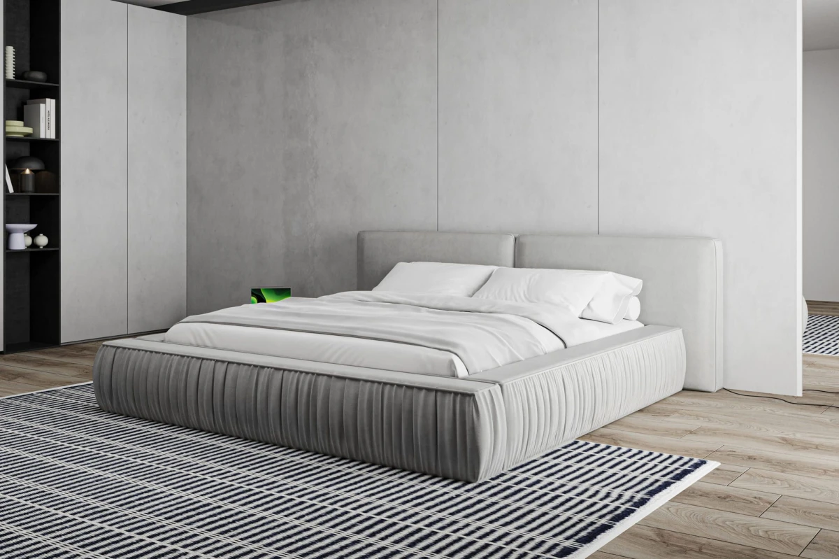 Polsterbett 08 Beige Polsterbett 180x200