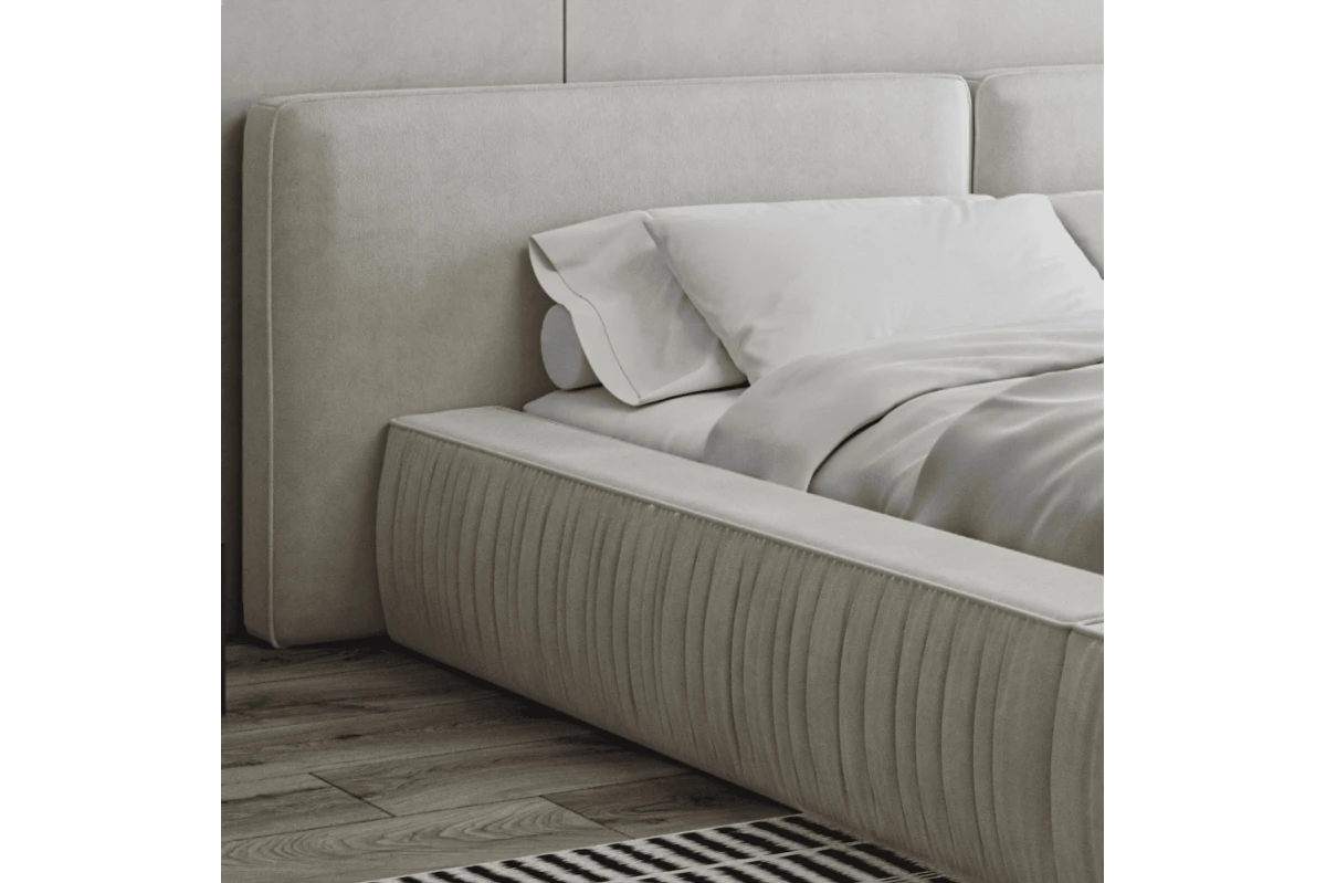 Polsterbett 08 Beige Polsterbett 180x200