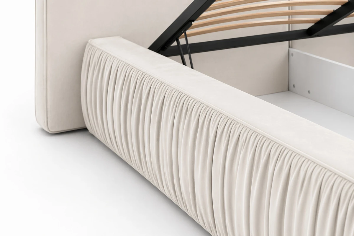 Polsterbett 08 Beige Polsterbett 180x200
