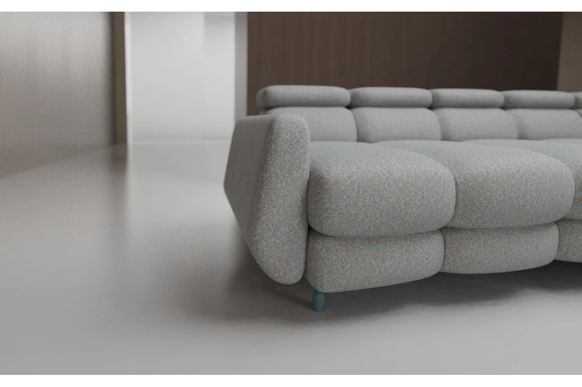 Ecksofa BUN Bubble Sofa in Terracotta