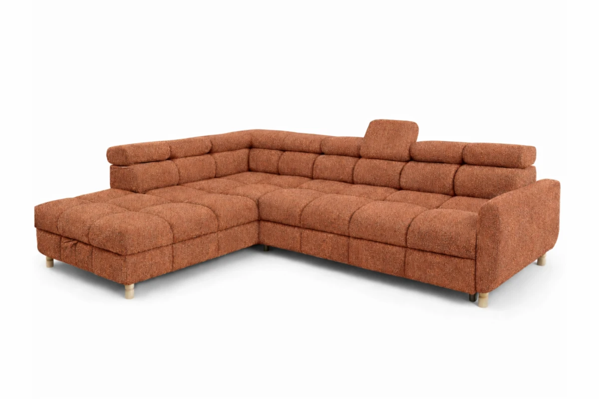 Ecksofa BUN Bubble Sofa in Terracotta
