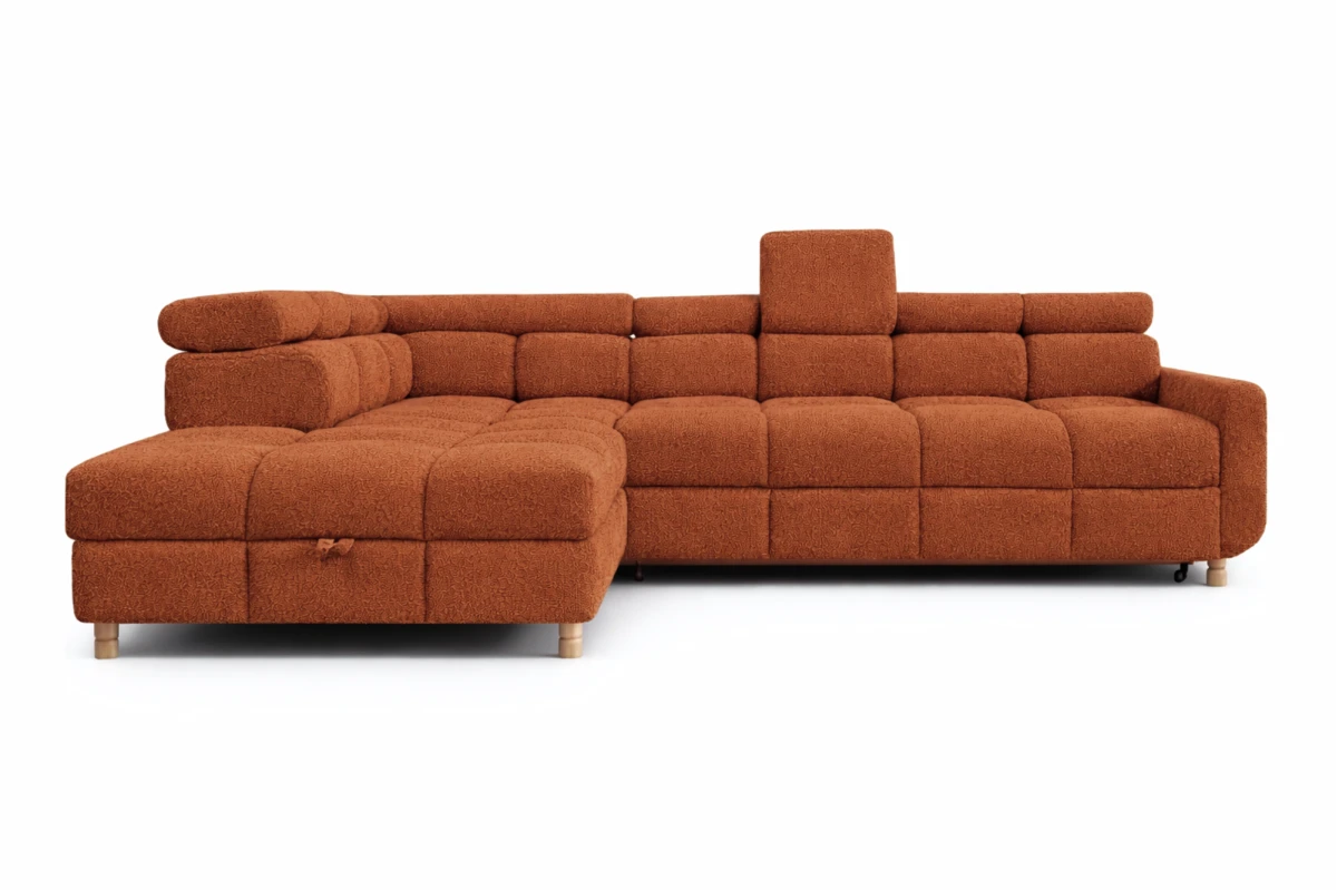 Ecksofa BUN Bubble Sofa in Terracotta
