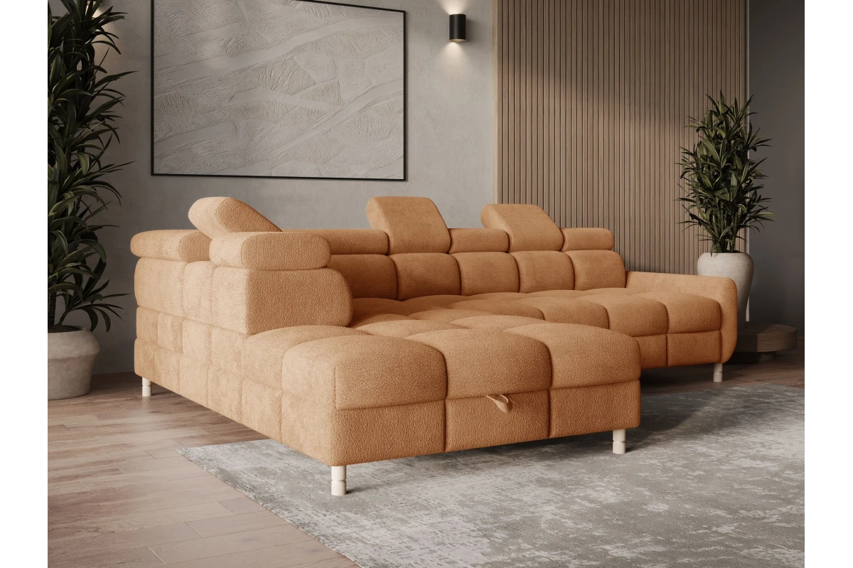 Ecksofa BUN Bubble Sofa in Terracotta