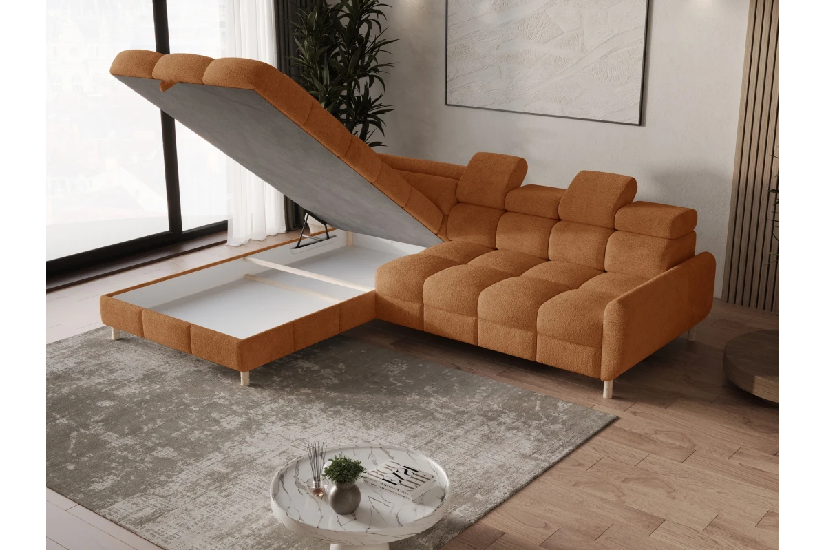 Ecksofa BUN Bubble Sofa in Terracotta