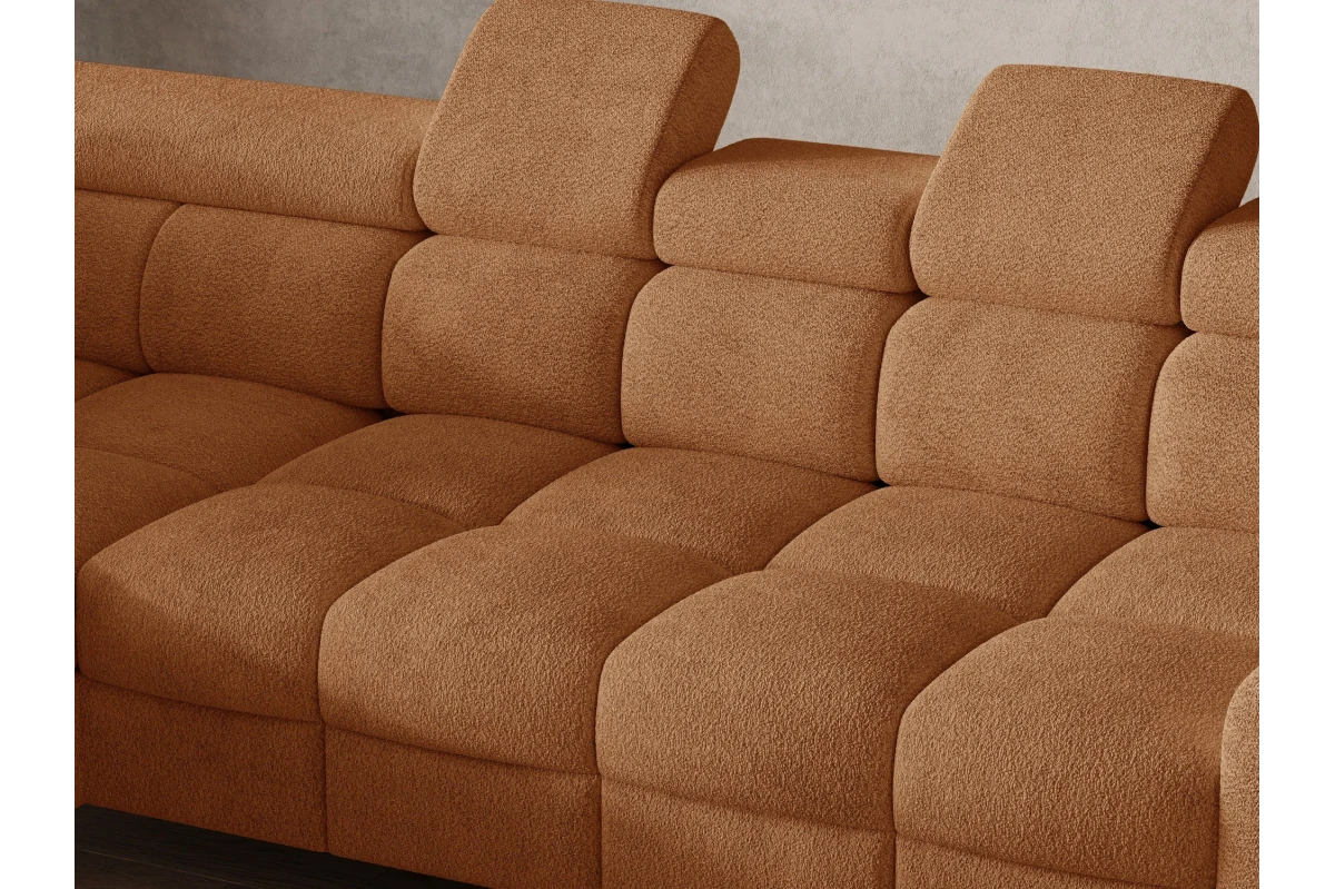 Ecksofa BUN Bubble Sofa in Terracotta