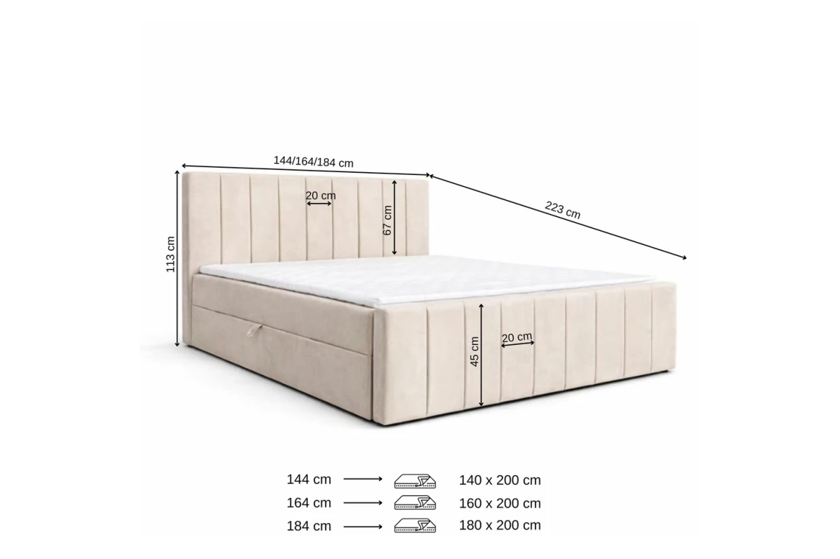 Boxspringbett 01 BIS