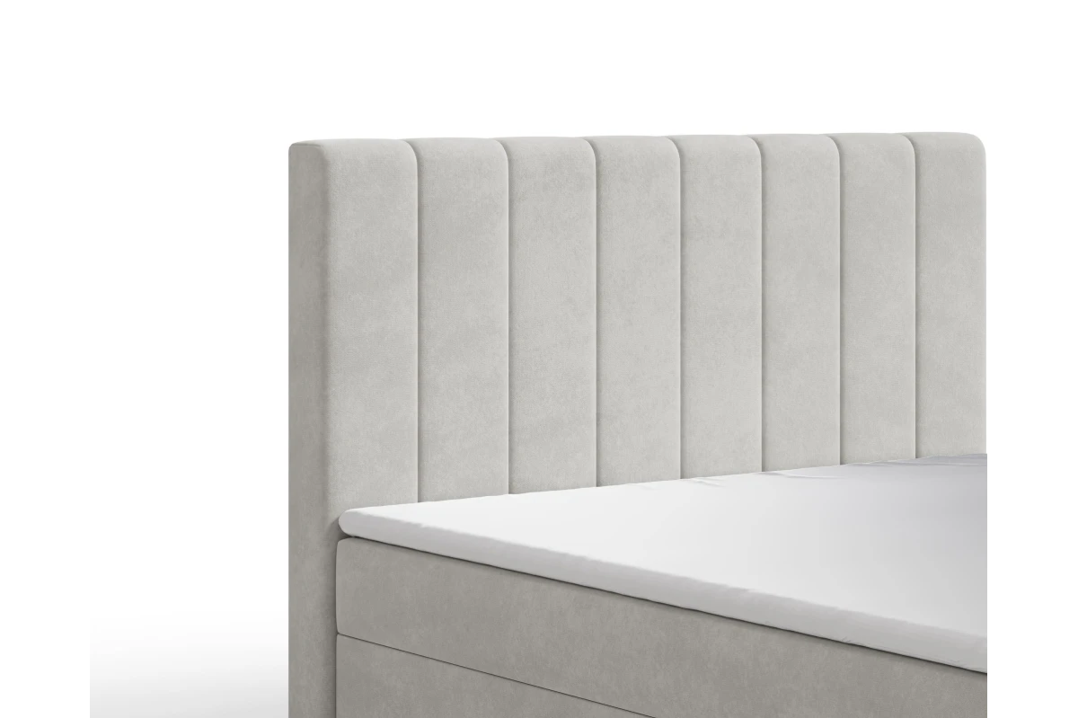 Boxspringbett 01 BIS - Beige Boxbett 180x200