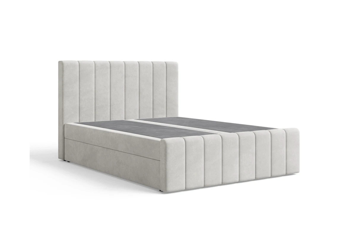 Boxspringbett 01 BIS - Beige Boxbett 180x200