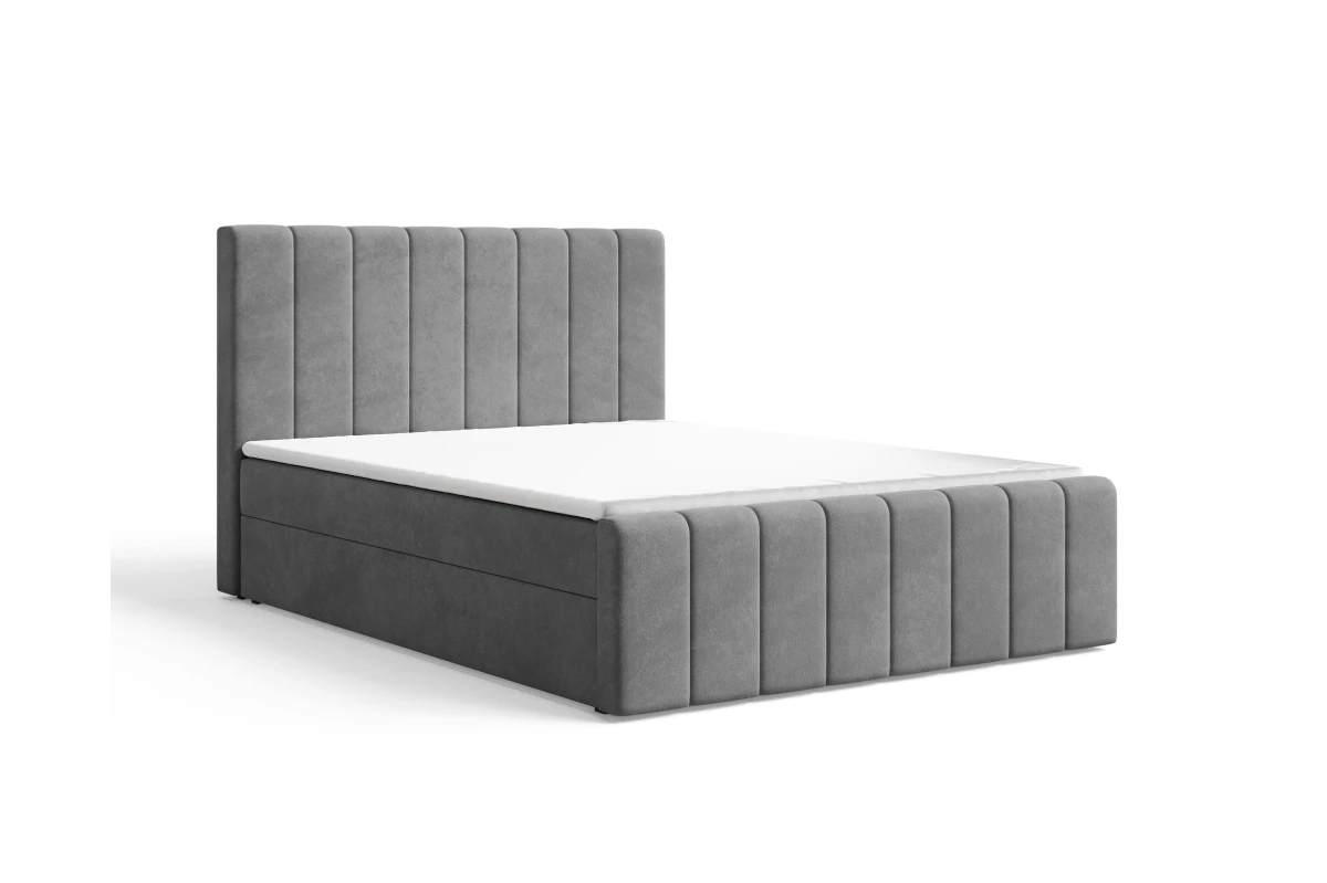 Boxspringbett 01 BIS - Beige Boxbett 180x200